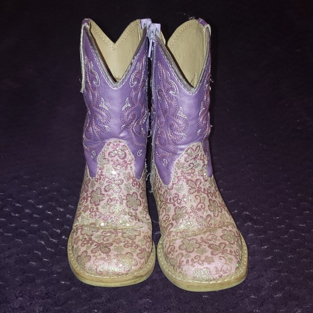 Roper Lavender western boots